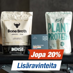 Lis�ravinteita jopa 20 %